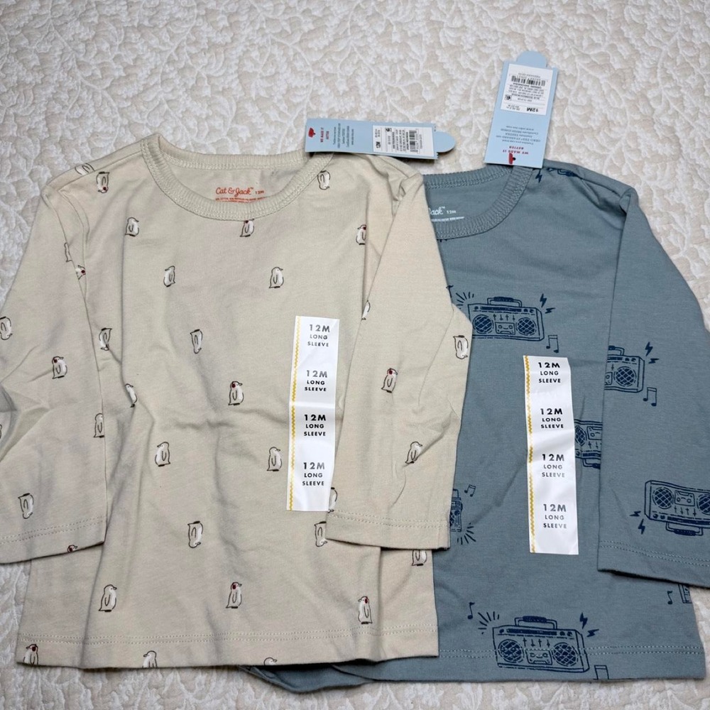 Cat and Jack 12M long sleeve